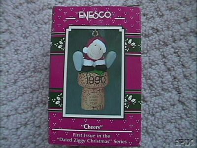 Ziggy 1st in Series Enesco Ornament 90-Cheers 